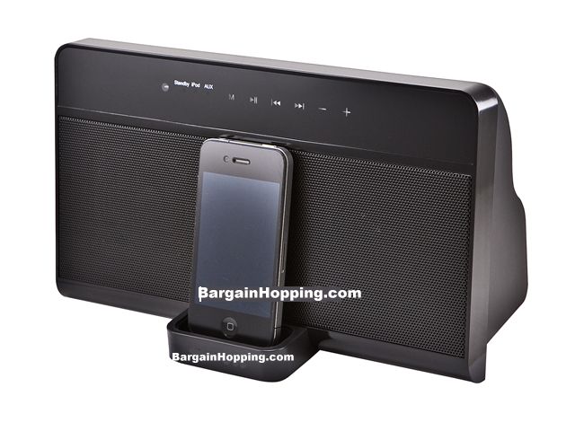 Speaker Dock w/ Touch Panel Controls & Remote for all iPhone & i